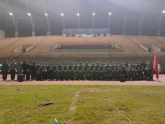 中南大学2025级新生军训合唱比赛圆满结...